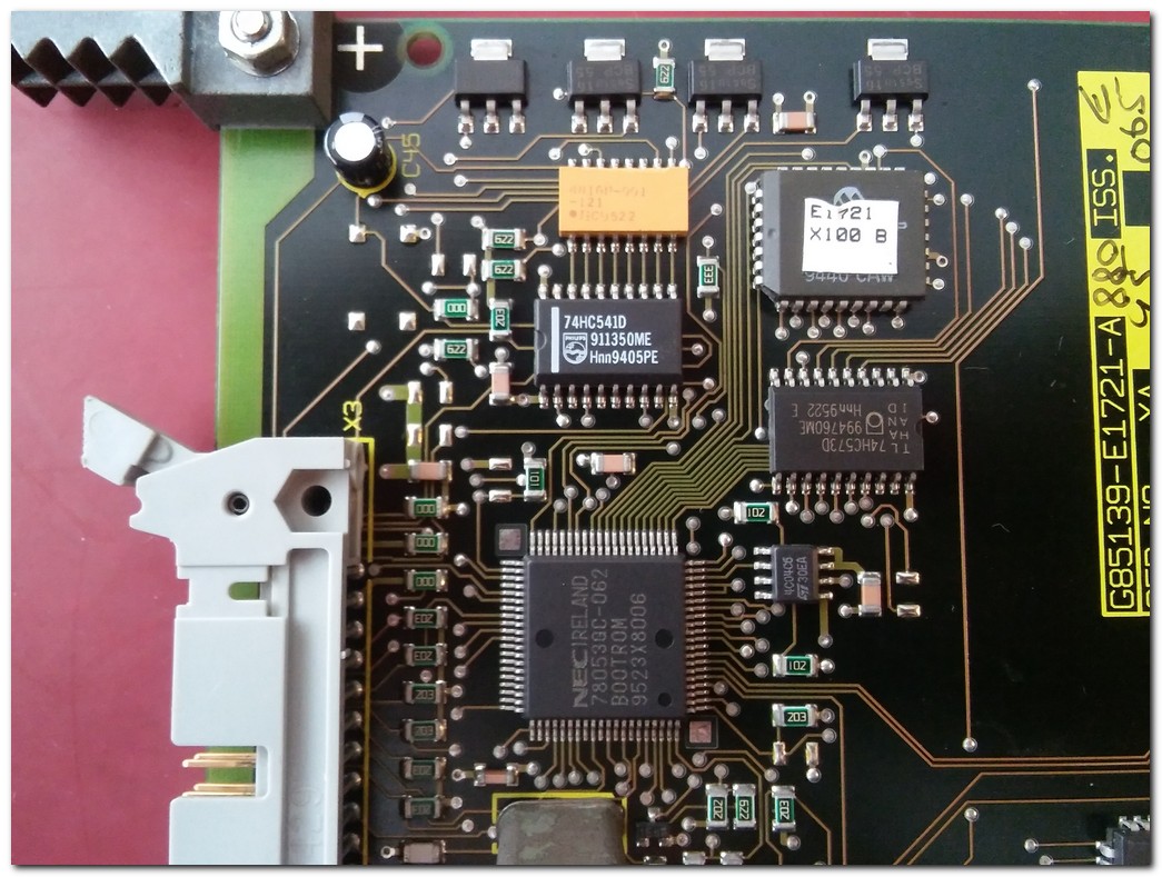 SIEMENS G85139-E1721-C880-B PSS9537 685139-E1721-A MIDI MASTER KONTROL KARTI