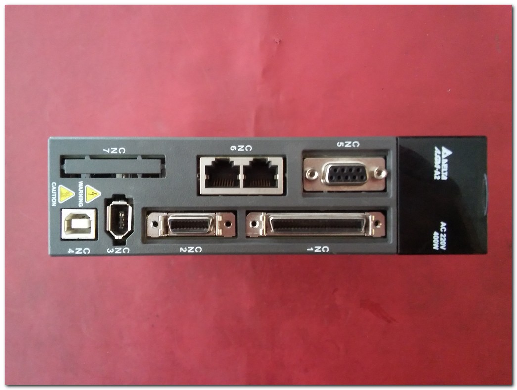 DELTA  ASD-A2-0421-M CANOPEN HABERLEŞMELİ  ASD-A2 400W SERVO SÜRÜCÜ ASDA-A2 AC 220V 400W SERVO DRIVE