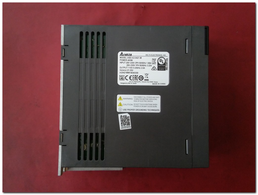DELTA  ASD-A2-0421-M 400W SERVO SÜRÜCÜ VE SERVO MOTOR TAKIM