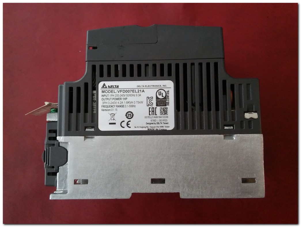 DELTA VFD007EL21A 0,75KW SÜRÜCÜ VFD-EL 0,75 KW 240V INVERTER DRIVER