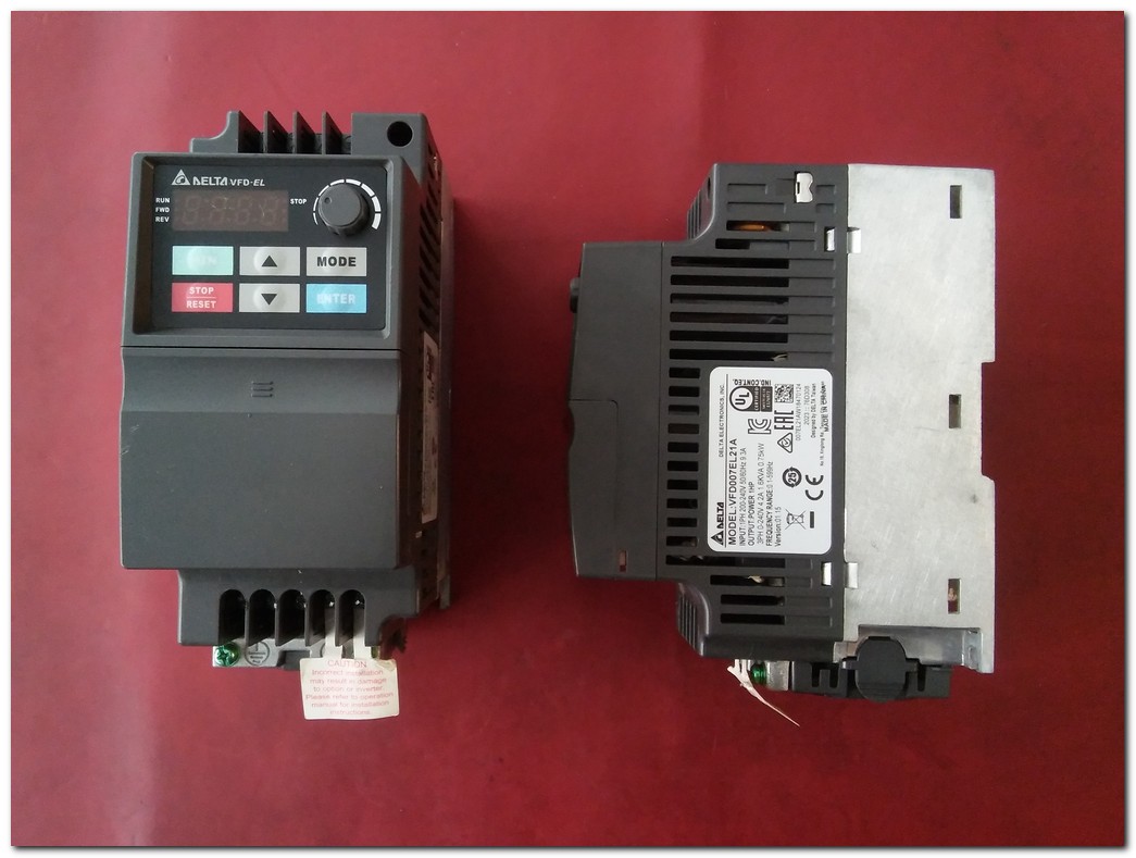 DELTA VFD007EL21A 0,75KW SÜRÜCÜ VFD-EL 0,75 KW 240V INVERTER DRIVER