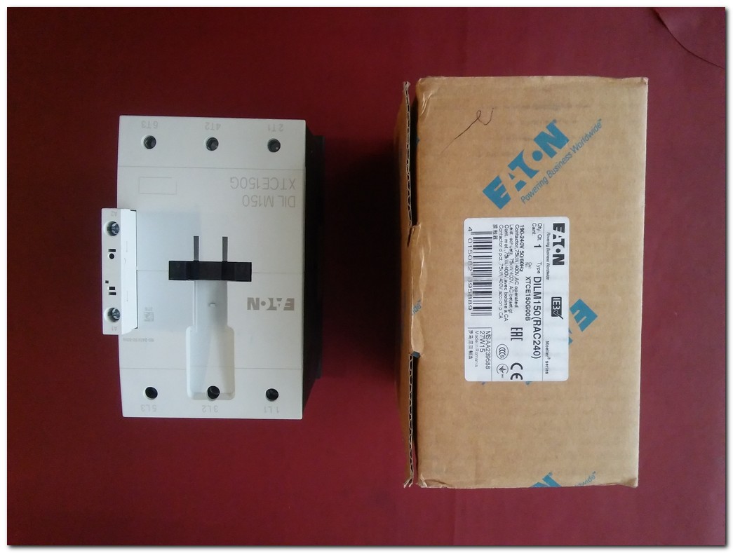 EATON DILM150 RAC240 XTCE150G 75KW SIFIR KUTULU 3 KUTUPLU KONTAKTÖR