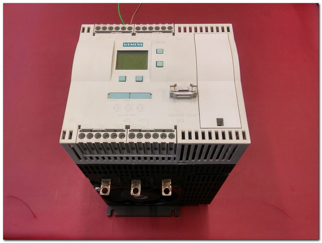 SIEMENS 3RW4422-1BC44 SIRIUS 15KW SOFT STARTER 15 KW YUMUŞAK YOL VERME