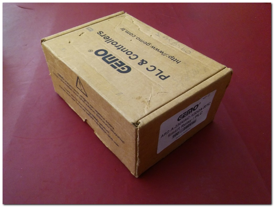 GEMO AR2-A-230VAC-12D2A-RTC AR2-A SMART RELAY - PLC AR2-A-230VAC SIFIR KUTULU PLC