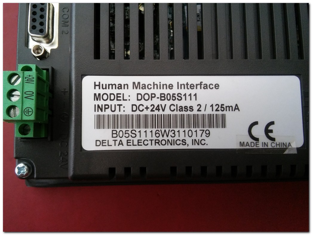 DELTA DOP-B05S111 DOP B05S111 DOPB05S111 HMI TOUCH PANEL OPERATÖR PANEL