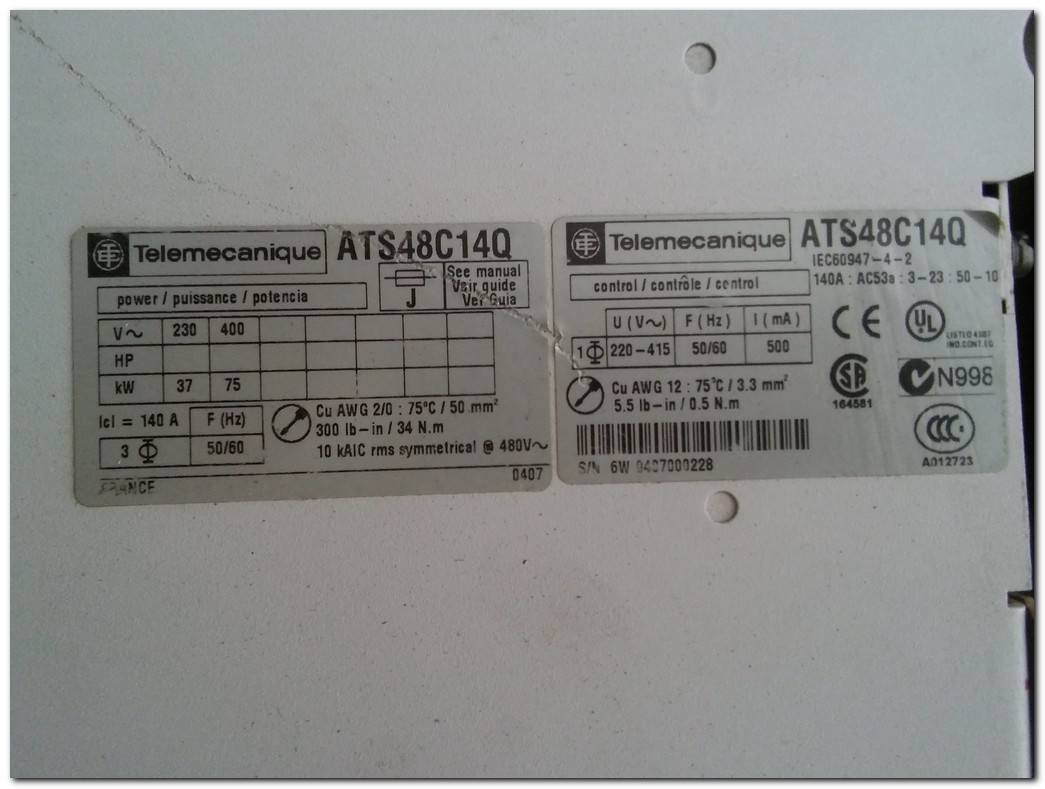 TELEMECANIQUE ATS48C14Q 75 KW SÜRÜCÜ ALTİSTART 48 ATS48 75 KW