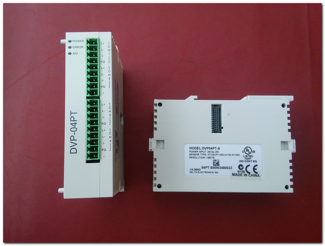 DELTA DVP04PT-S DVP-04PT SICAKLIK MODÜLÜ PLC