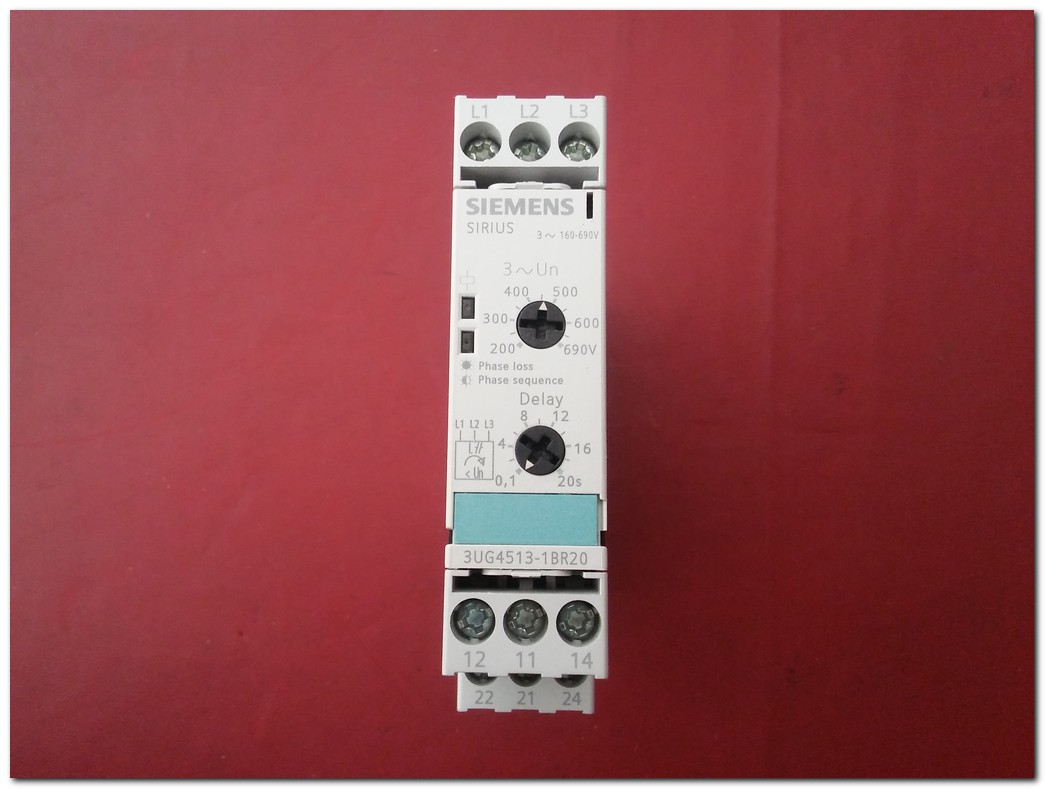 SIEMENS 3UG4513-1BR20 SIRIUS 200-690V SIFIR KUTULU DÜŞÜK GERİLİM KONTROL RÖLESİ