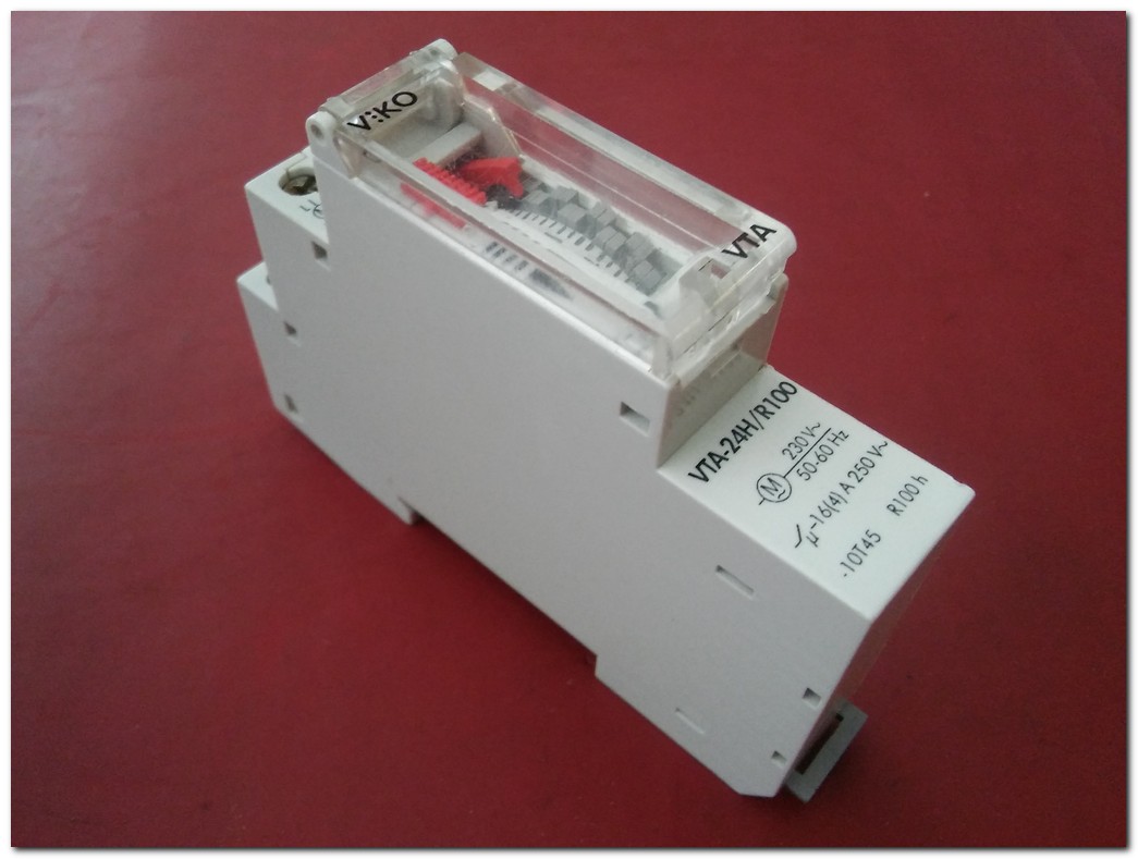 VİKO VTA-24H-R100 VTA ANALOG ZAMAN SAATİ