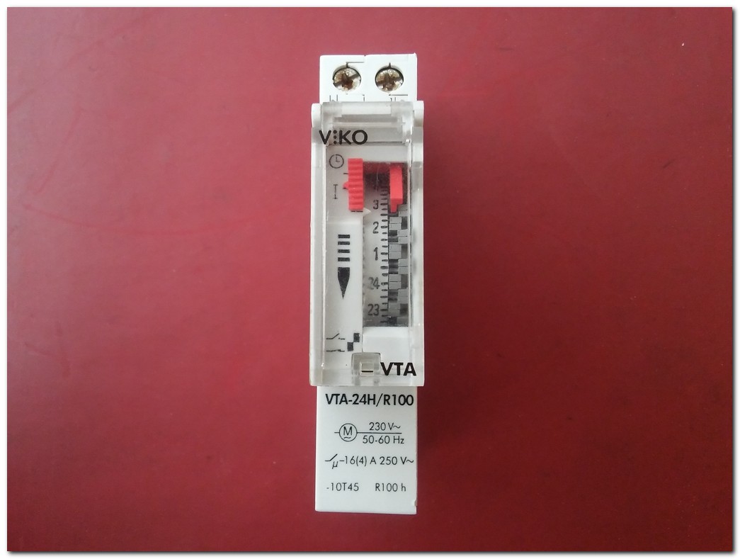 VİKO VTA-24H-R100 VTA ANALOG ZAMAN SAATİ