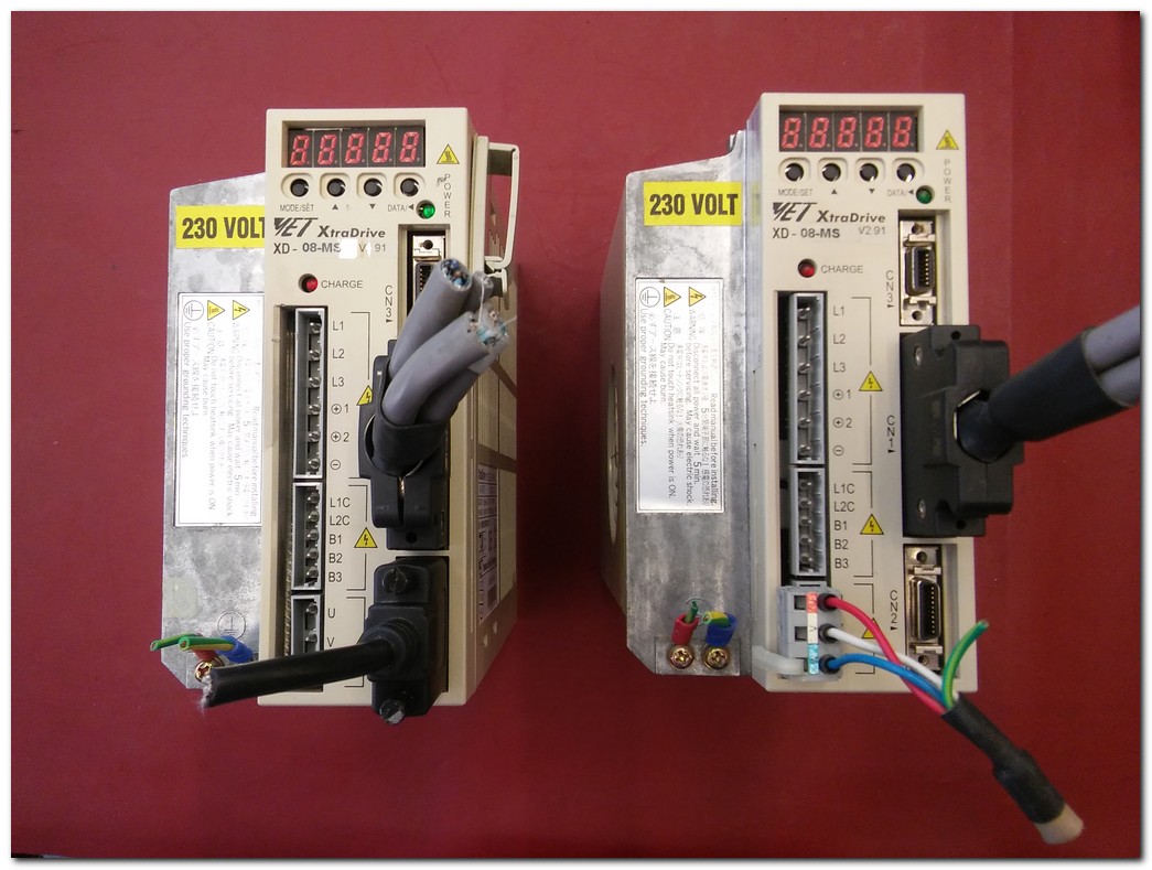 YASKAWA XD-08-MS XTRADRİVE XD-08 V2 91 1,073KW SERVO SÜRÜCÜ