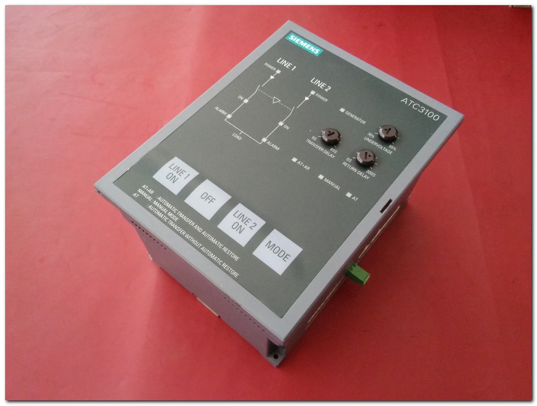 SIEMENS ATC3100 3KC TRANSFER KONTROL DEVICE OTOMATİK JENERATÖR KUMANDA CİHAZI
