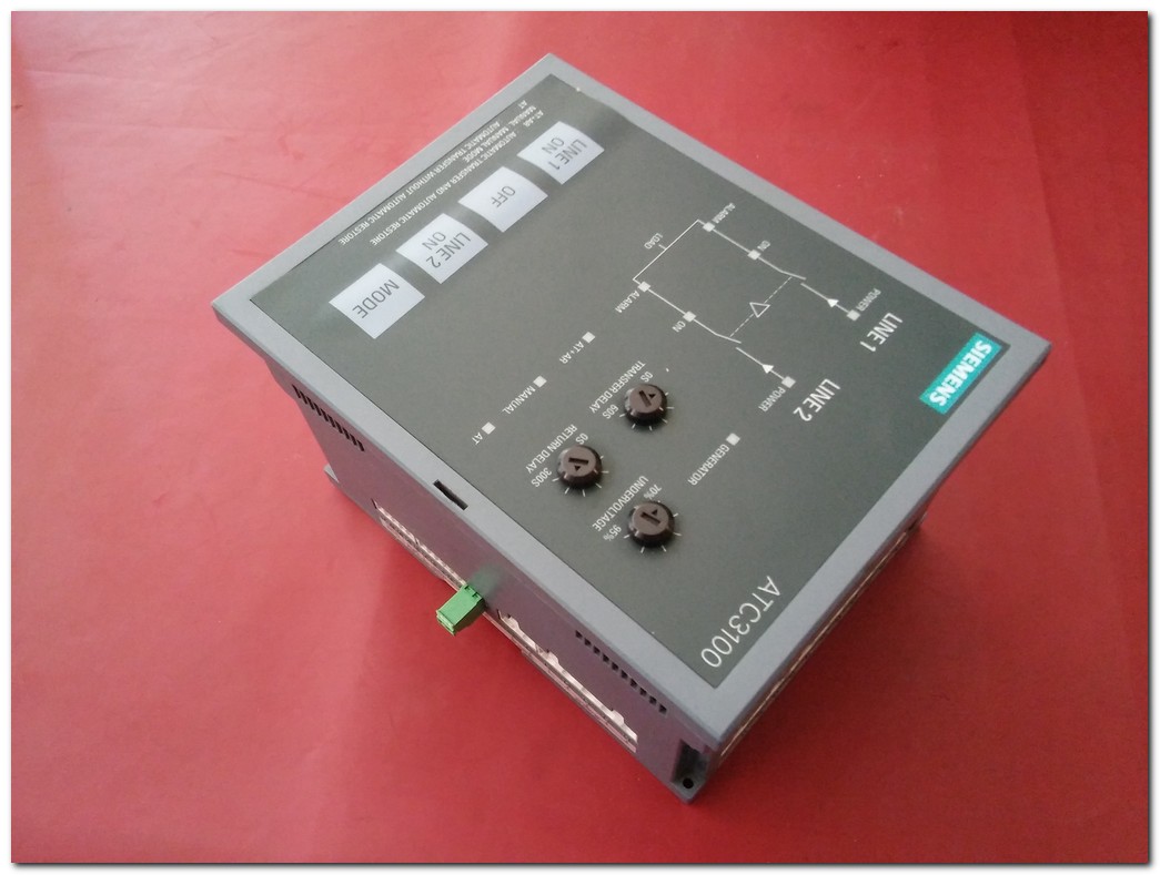 SIEMENS ATC3100 3KC TRANSFER KONTROL DEVICE OTOMATİK JENERATÖR KUMANDA CİHAZI