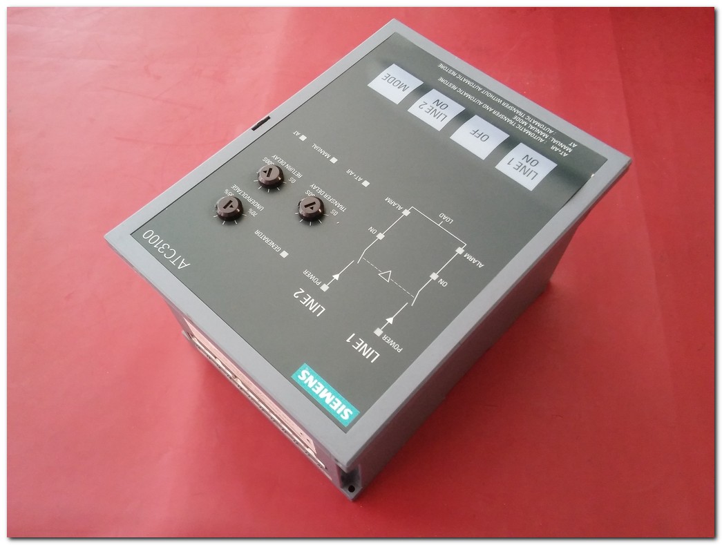 SIEMENS ATC3100 3KC TRANSFER KONTROL DEVICE OTOMATİK JENERATÖR KUMANDA CİHAZI