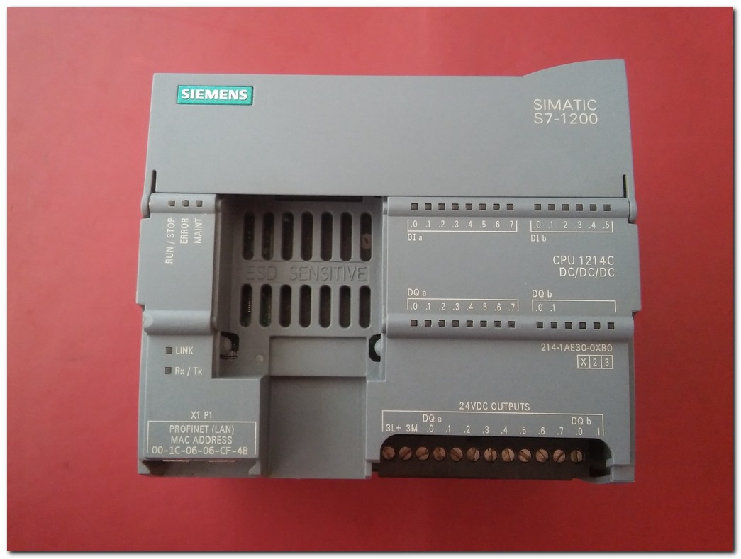 SIEMENS 6ES7 214-1AE30-0XB0 214C DC DC DC PLC CPU