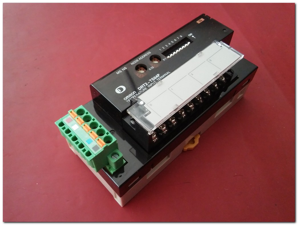 OMRON DRT2-TS04P  TEMPERATURE INPUT TERMİNAL SIFIR KUTULU