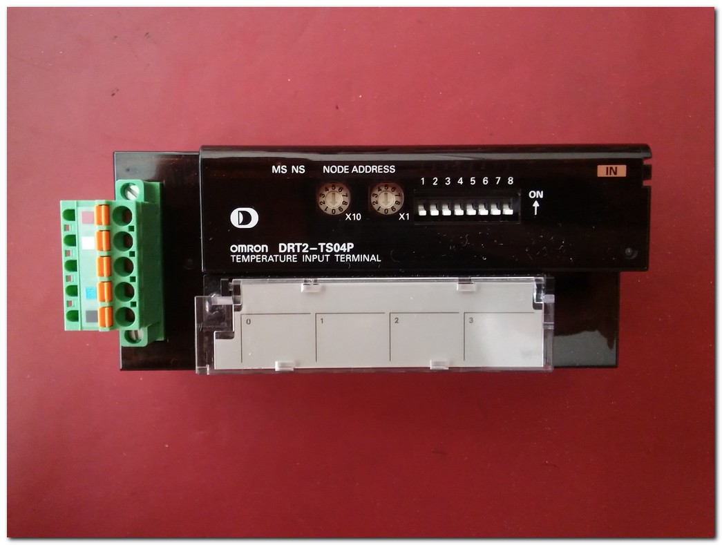 OMRON DRT2-TS04P  TEMPERATURE INPUT TERMİNAL SIFIR KUTULU