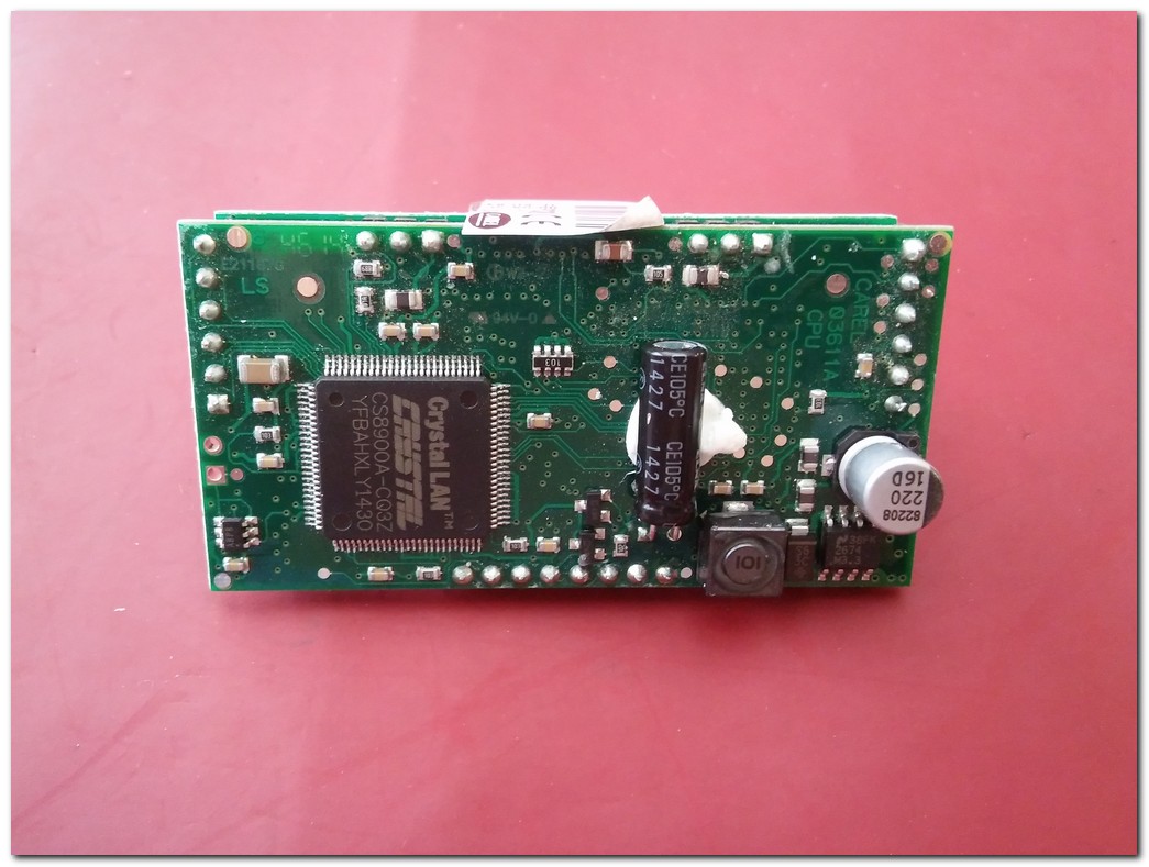 CAREL PCO10B0BA0 PCO WEB PCONET BACNET MS TP CAD PLC EK KARTI