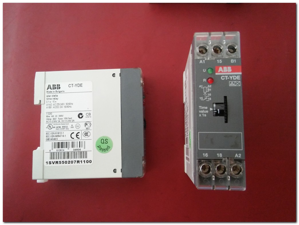 ABB CT-YDE YILDIZ ÜÇGEN ZAMAN RÖLESİ