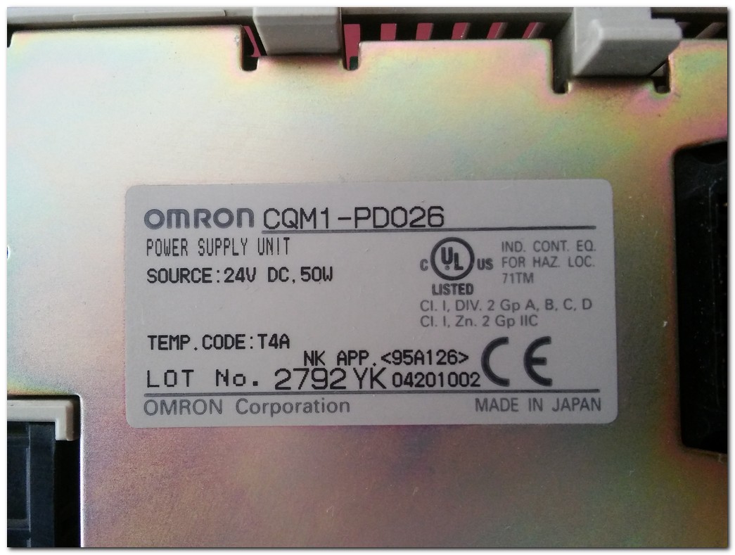 OMRON PD026 PDO26 POWER GÜÇ KAYNAGI