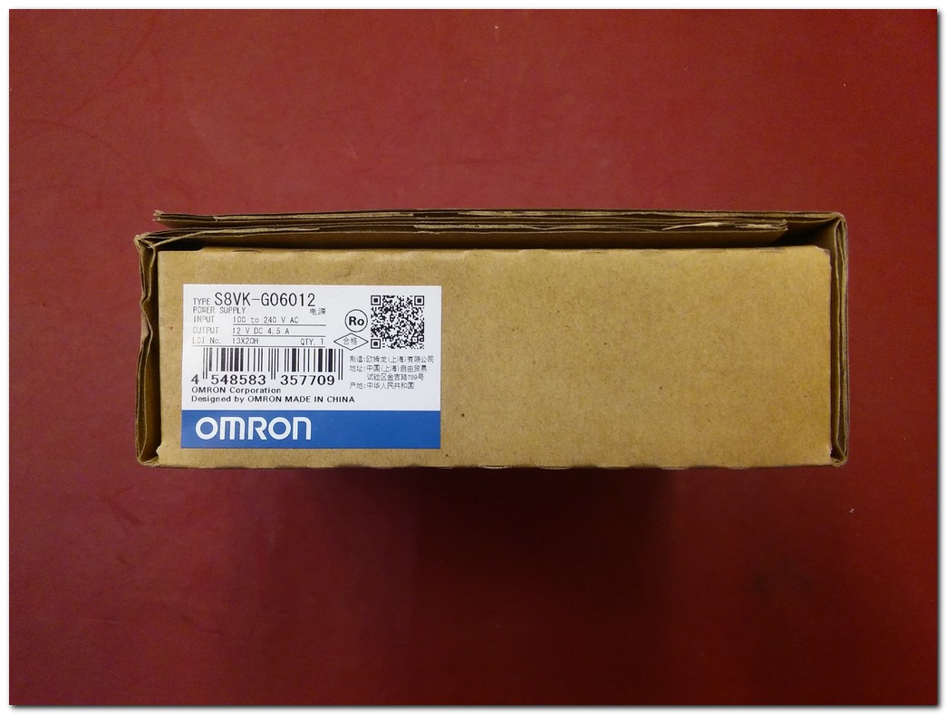 OMRON S8VK-G06012 12V DC 4,5A POWER SUPPLY GÜC KAYNAGI