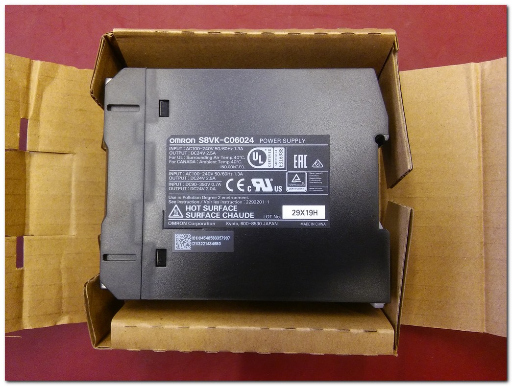 OMRON S8VK-G06012 12V DC 4,5A POWER SUPPLY GÜC KAYNAGI