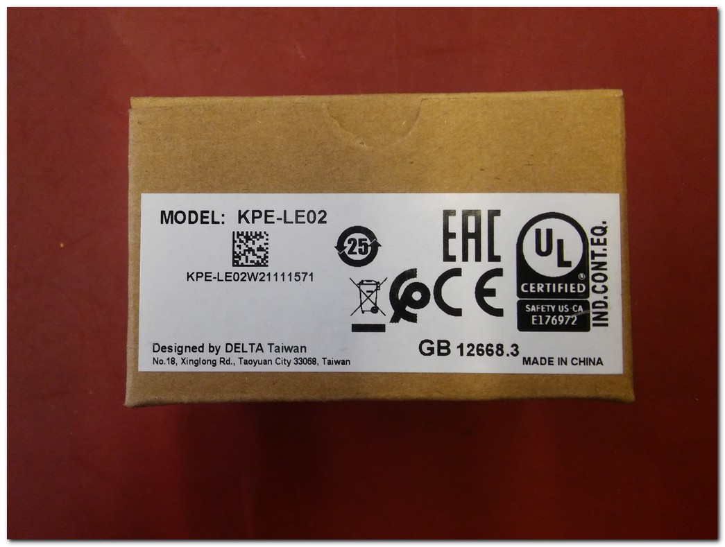 DELTA KPE-LE02 VFD SERİSİ PANEL