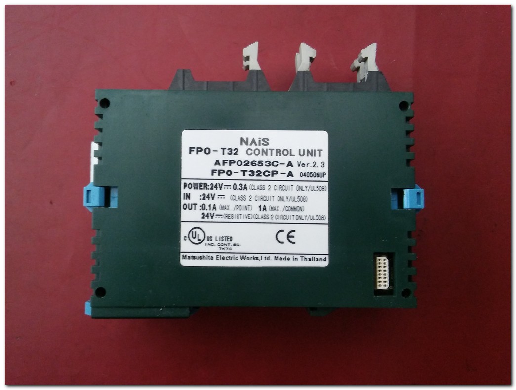 PANASONİC FPO-T32 AFP02653C-A FPO-T32CP-A CONTROL UNIT PLC EK MODÜL
