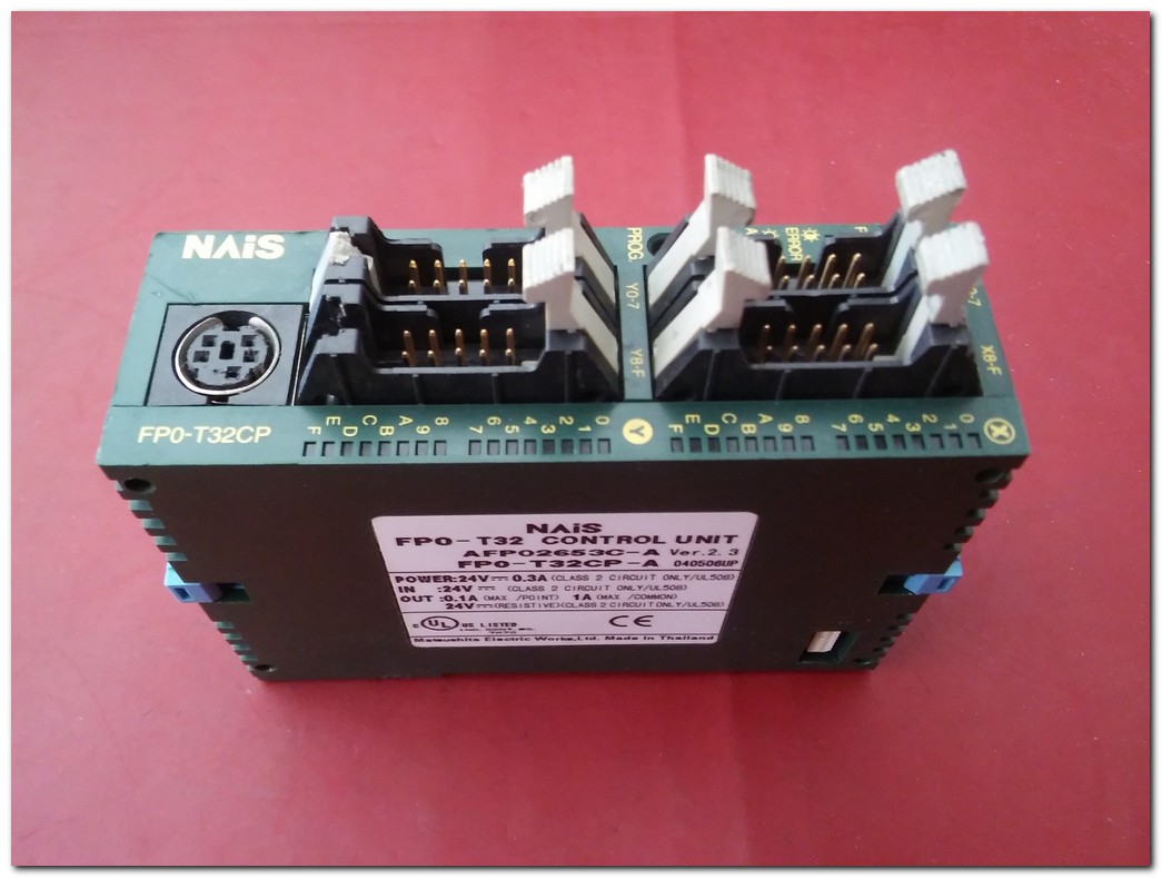 PANASONİC FPO-T32 AFP02653C-A FPO-T32CP-A CONTROL UNIT PLC EK MODÜL