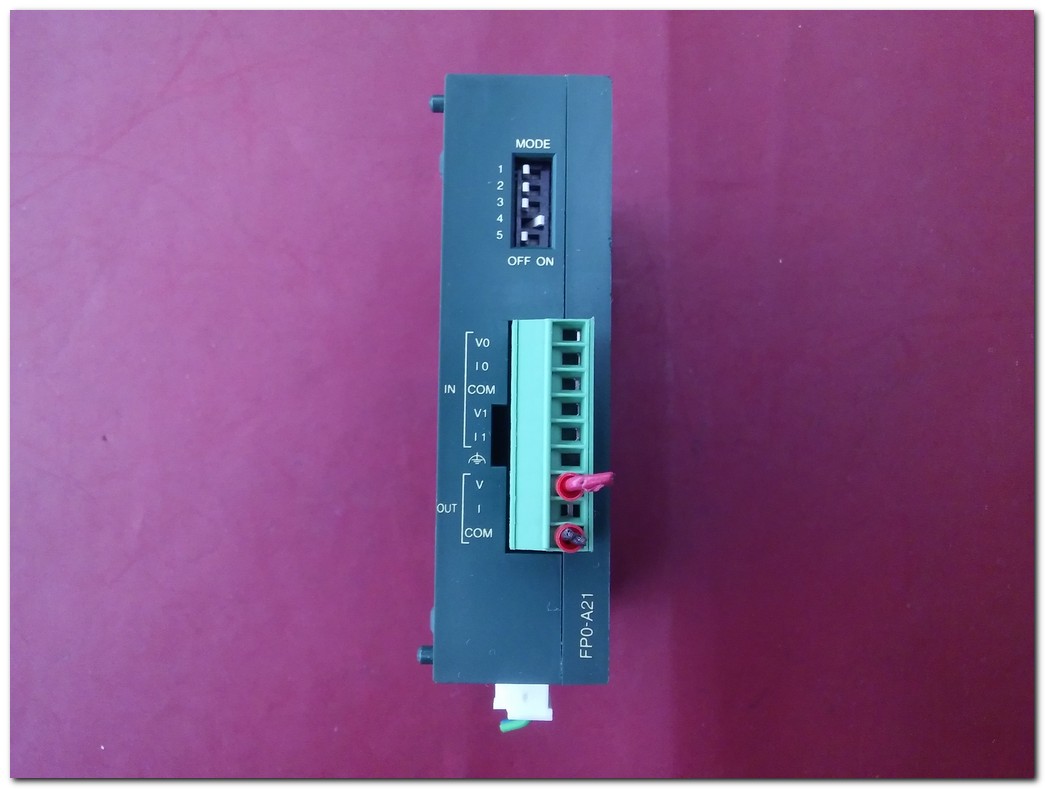 PANASONİC FP0-A21 FPO-A21-A AFP0480-A FPO ANALOG 1-0 UNIT PLC EK MODÜL