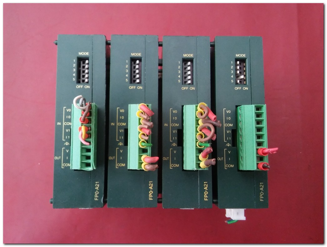 PANASONİC FP0-A21 FPO-A21-A AFP0480-A FPO ANALOG 1-0 UNIT PLC EK MODÜL