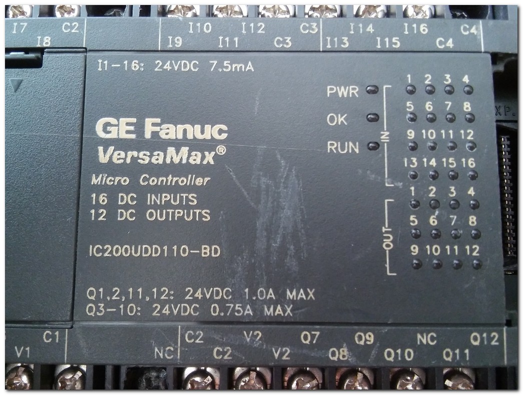 FANUC IC200UDD110-B PLC CPU 16 DC INPUTS 12 DC AUTPUTS