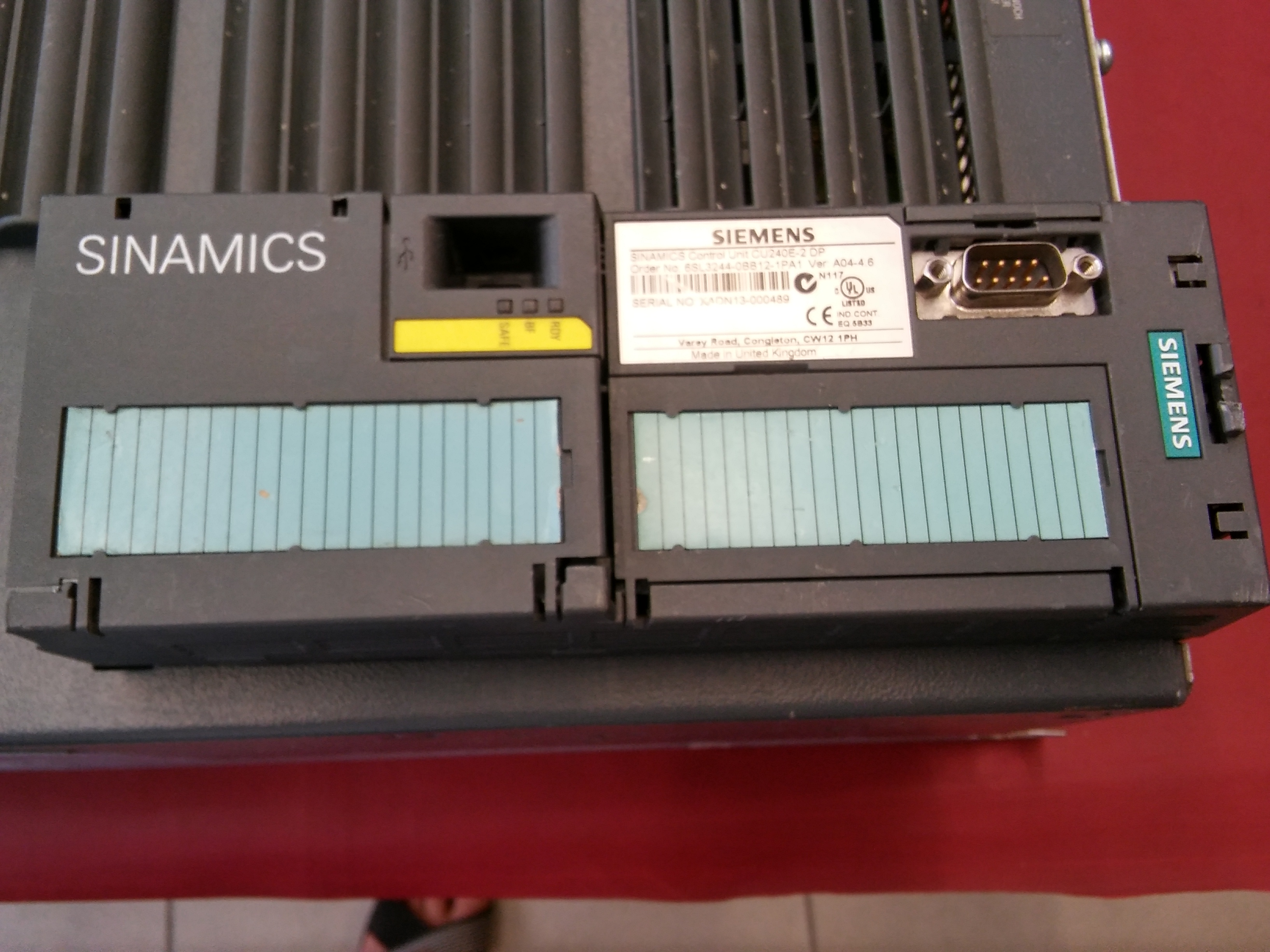 SIEMENS 6SL3225-0BE32-2AA0 SINAMICS POWER MODULE 250  30KW SÜRÜCÜ
