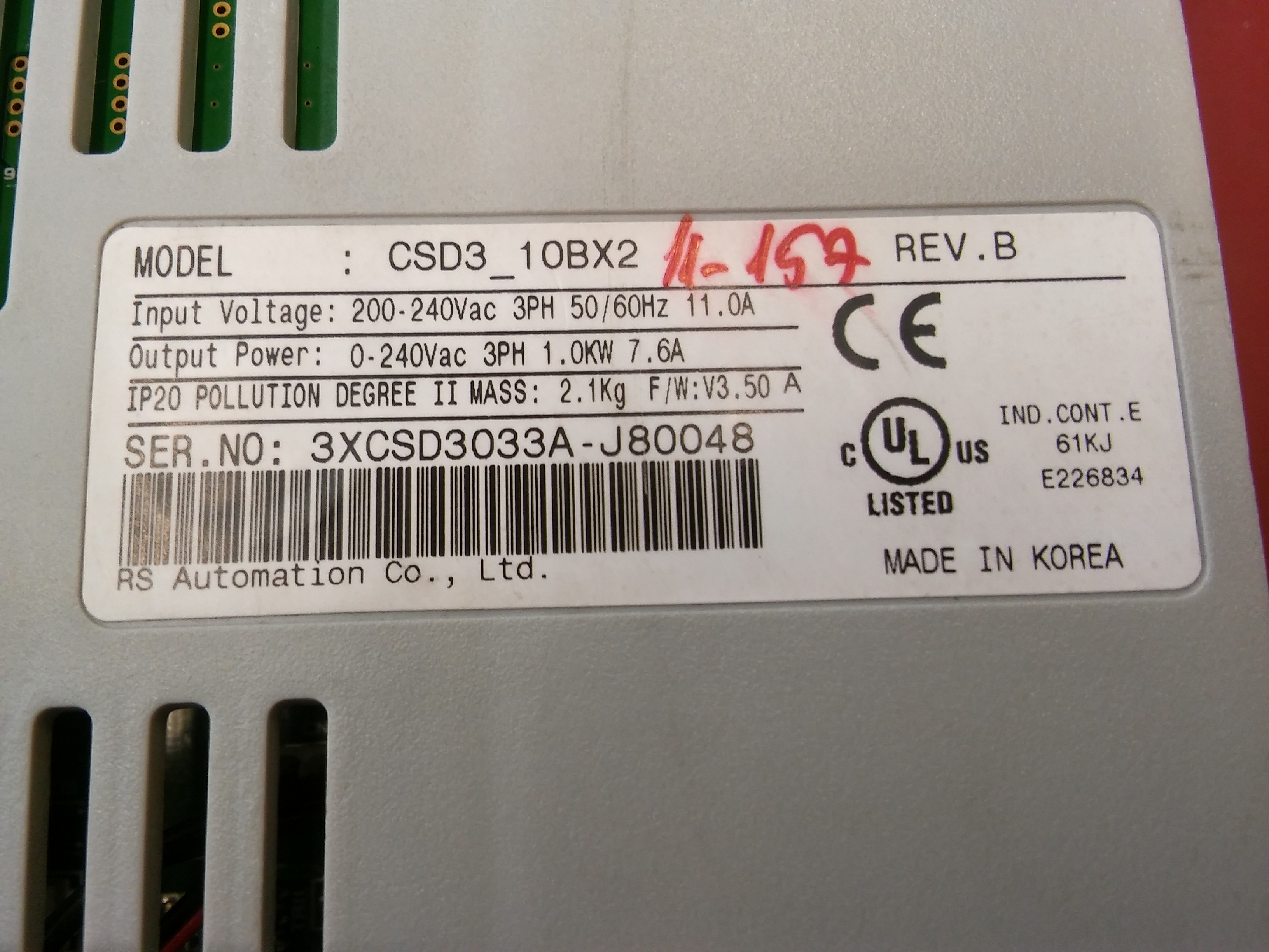 CSD3-10BX2 AB CSD3 PLUS ALLEN BRADLEY 
