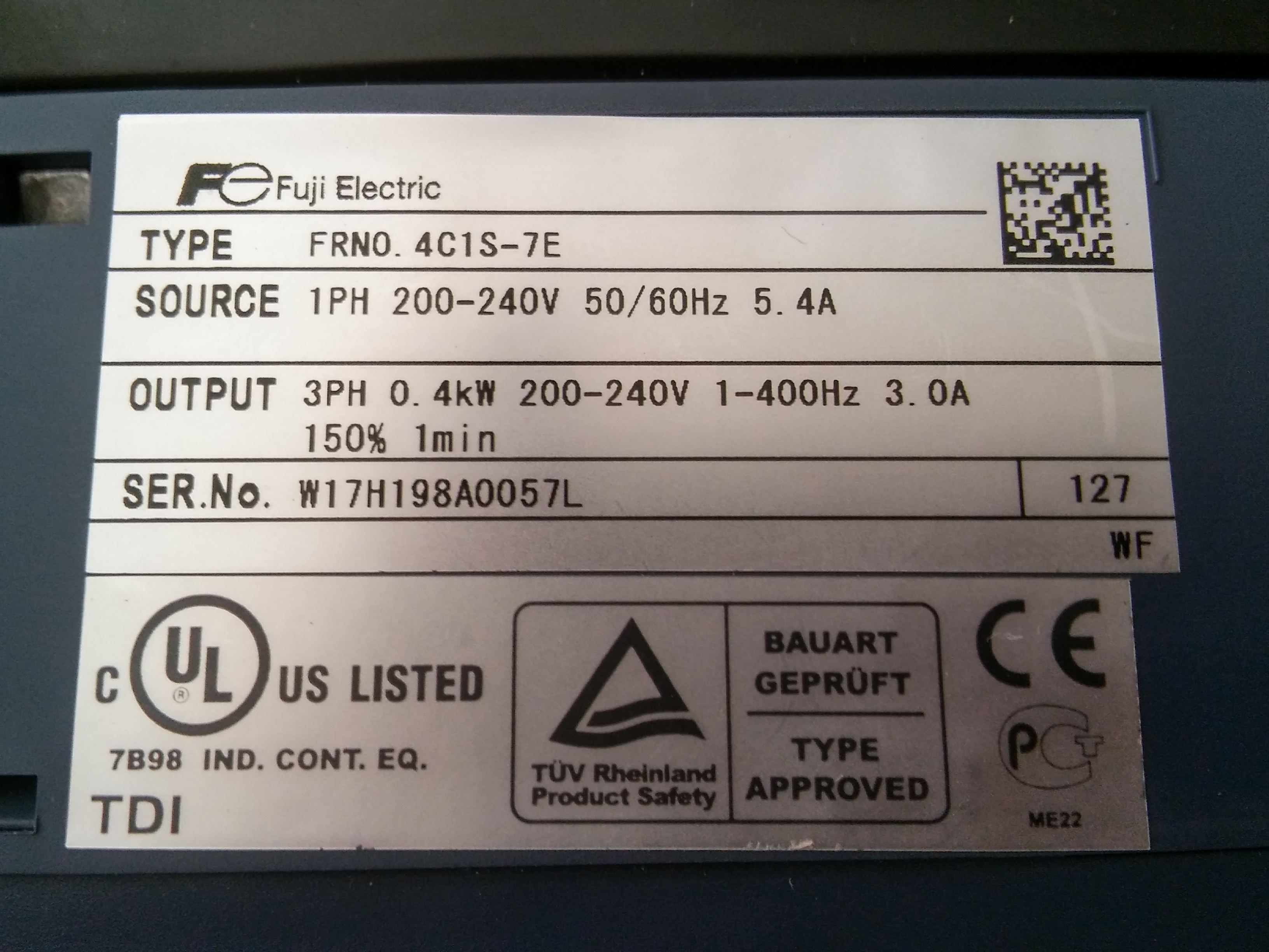 FRN0.4C1S-7E FUJİ