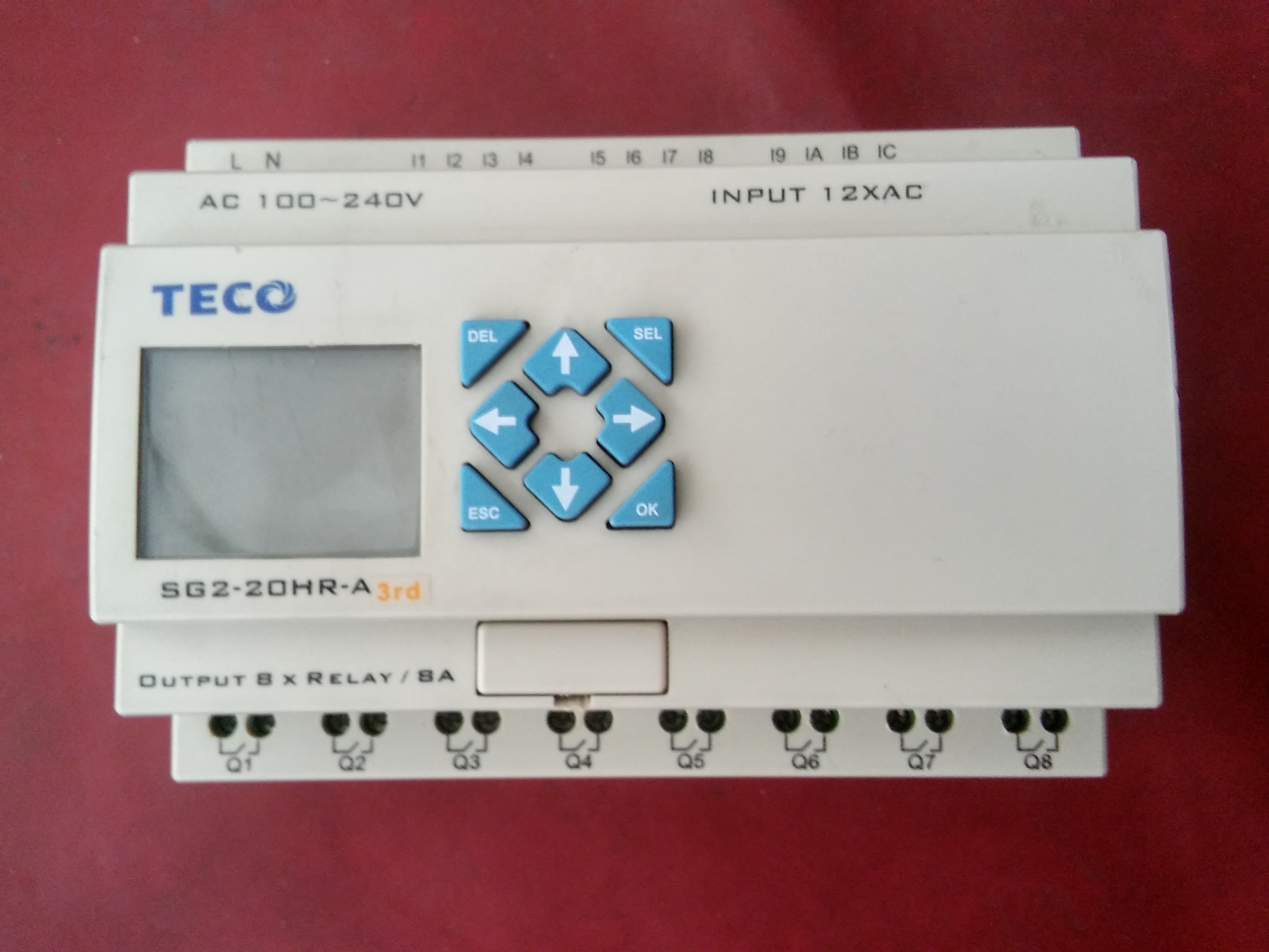TECO SG2-20HR-A3RD SG2-20HR-A  PLC CPU