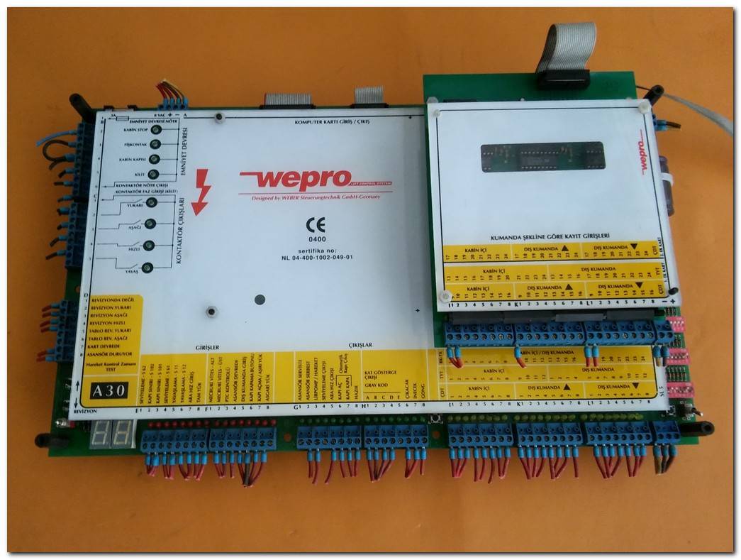 WEPRO A30 ASANSÖR KUMANDA KARTI