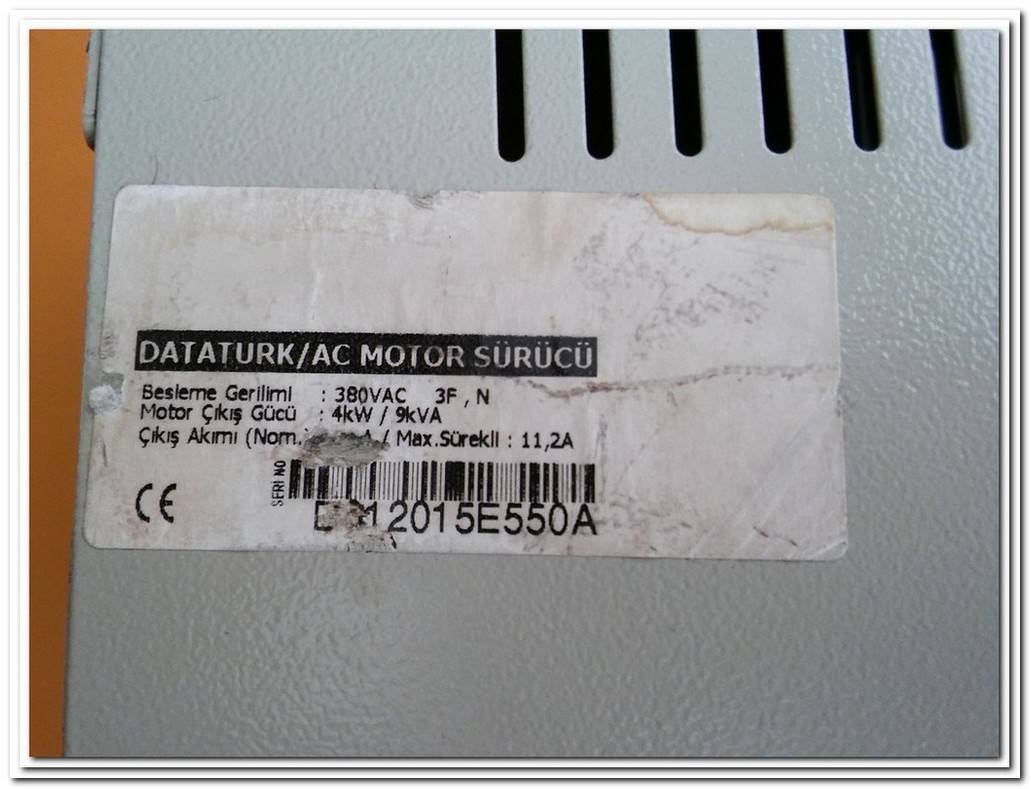 DATATURK 4KW MITSUBISHI IPM AC MOTOR SÜRÜCÜ DATA VFDRİVER AC MOTOR HIZ KONTROL VSI