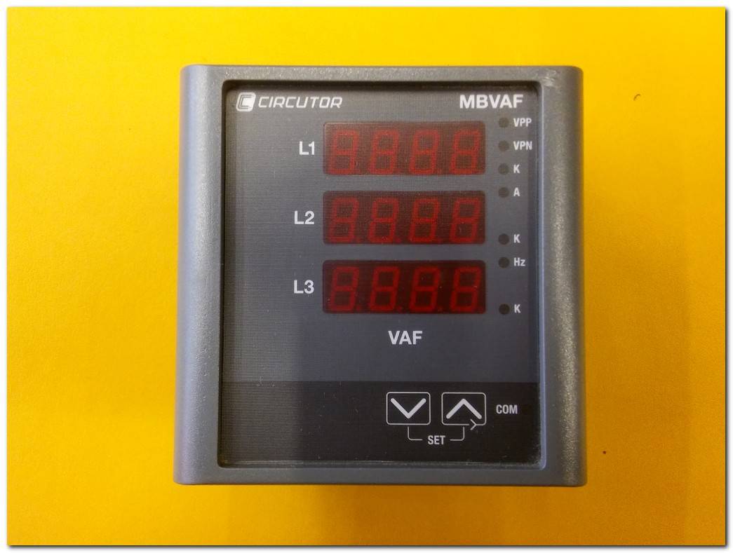 CIRCUTOR MBVAF EBF0017346 DİJİTAL MULTİMETRE