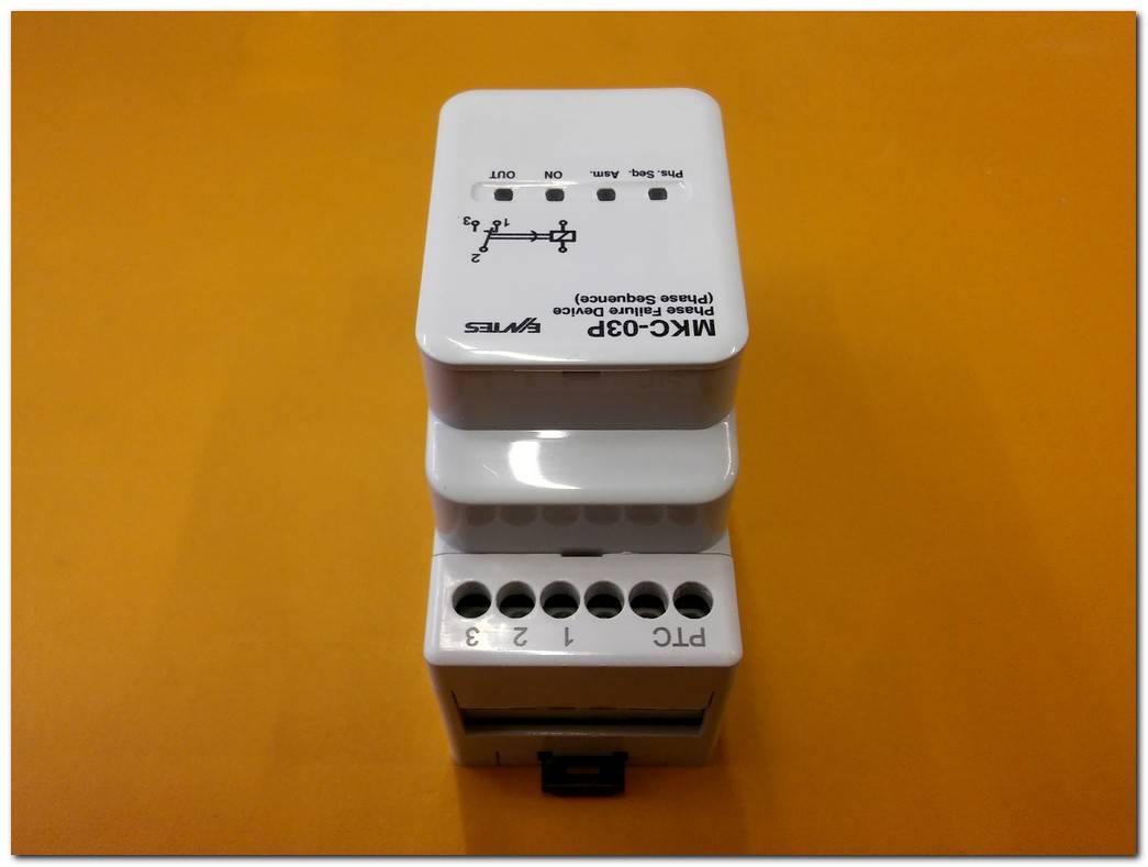 ENTES MKC-03P MKC-P PHASE FAİLURE DEVİCE MOTOR FAZ KORUMA RÖLESİ