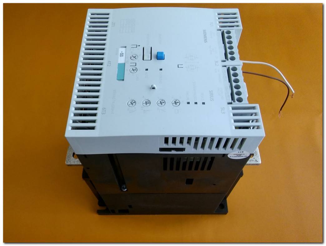 SIEMENS 3RW4074-6BB44 3RW4074 6BB44 3RW40746BB44 SIRIUS SOFTSTARTER 160 KW