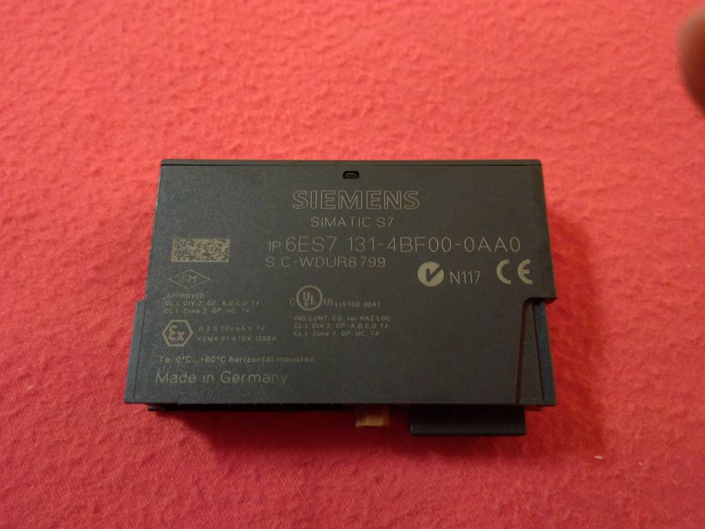 SIEMENS 6ES7 131-4BF00-0AA0 6ES7131-4BF00-0AA0 SIMATIC ET200S PLC EK MODÜL
