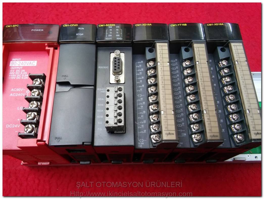 CİMON CM1-YT16B PLC DİJİTAL GİRİŞ ÇIKIŞ MODÜLÜ