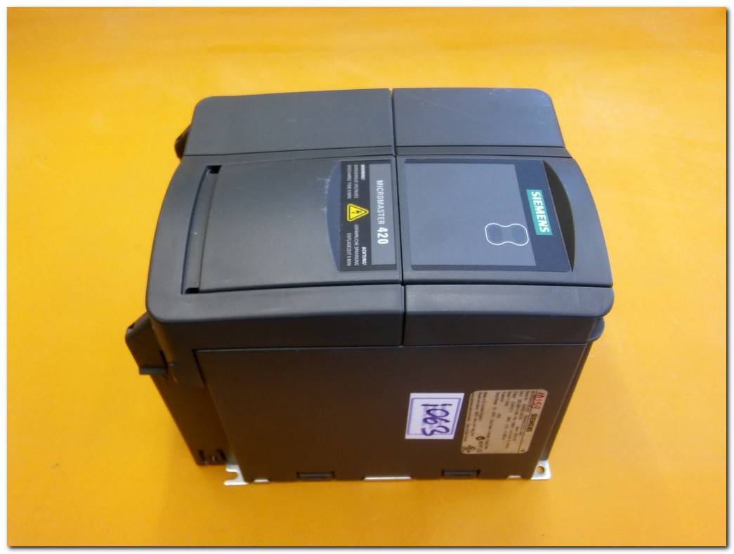 SIEMENS 6SE6420-2UC21-1BA0 1,1KW SIFIR SÜRÜCÜ MICROMASTER 420 1,1 KW SÜRÜCÜ