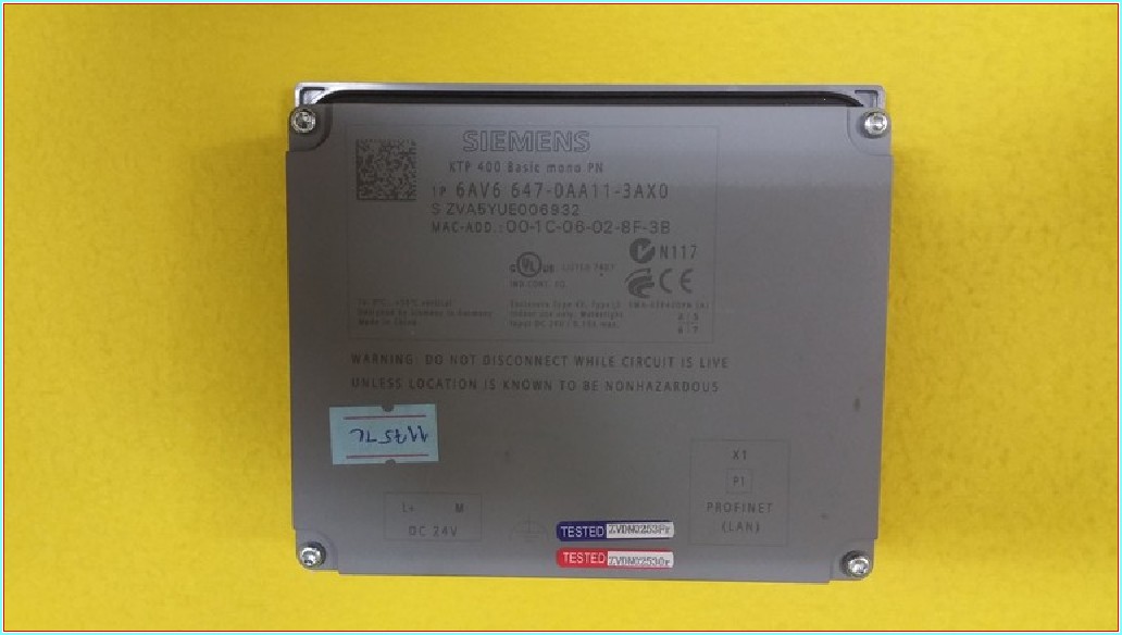 SIEMENS 6AV6 647-0AA11-3AX0 6AV6647-0AA11-3AX0 SIMATIC PANEL TOUCH SIFIR OPERATÖR PANEL