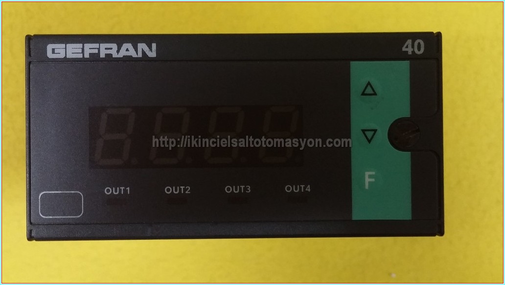 GEFRAN 40T-96-4-00-RR-00-0-0-1 SIFIR 4 HANELİ ISI KONTROL