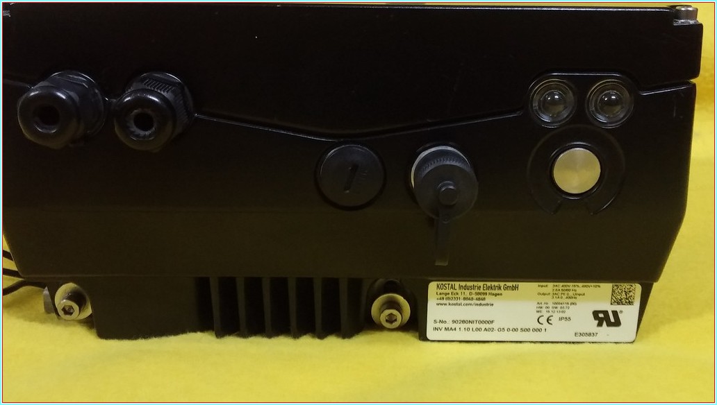 INVEOR KOSTAL 10094115 (00) INV MA4 1.10 L00 A02- G5 0-00 S00 000 1 E305837 4RH6 MOTOR KLEMENS KAPAĞINA TAKILABİLEN SÜRÜCÜ