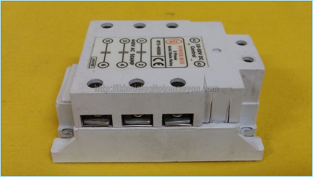 BİL BT3-4050D 440VAC 50A 3 FAZLI ISITICILAR İÇİN SSR RÖLE