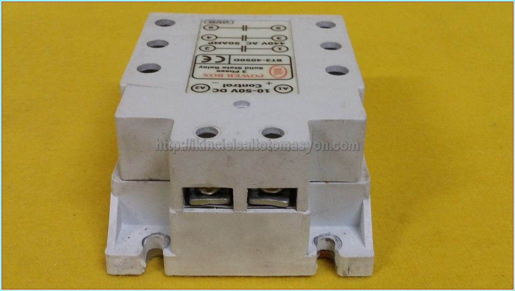 BİL BT3-4050D 440VAC 50A 3 FAZLI ISITICILAR İÇİN SSR RÖLE
