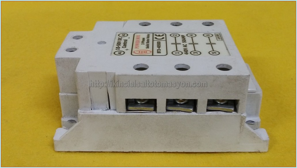 BİL BT3-4050D 440VAC 50A 3 FAZLI ISITICILAR İÇİN SSR RÖLE